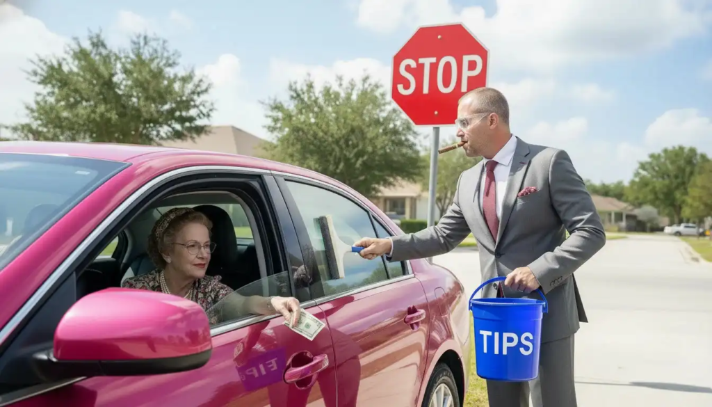 Storefront Window Cleaning