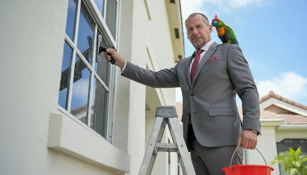 Residential Hard Water Stain Removal