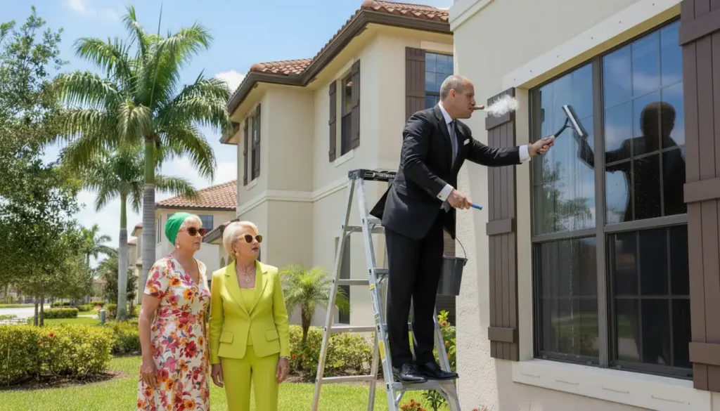 Residential Exterior Window Cleaning