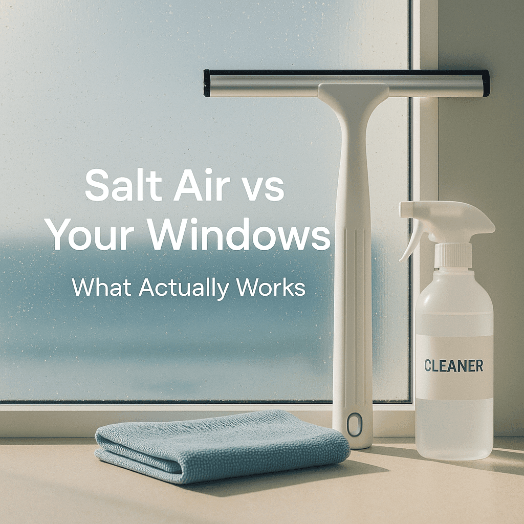 Salt Air vs Your Windows: What Actually Works