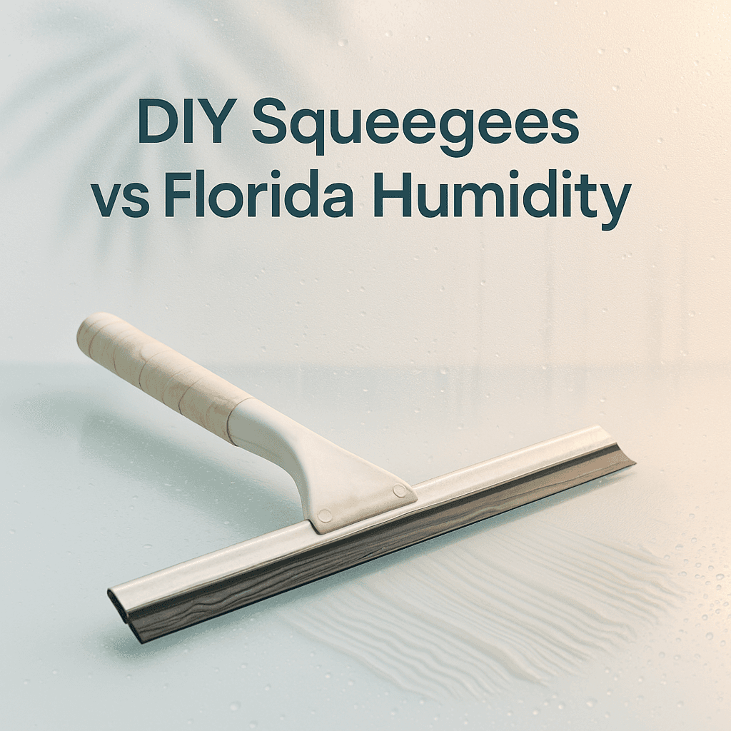 Why DIY Squeegees Fail in Florida Humidity